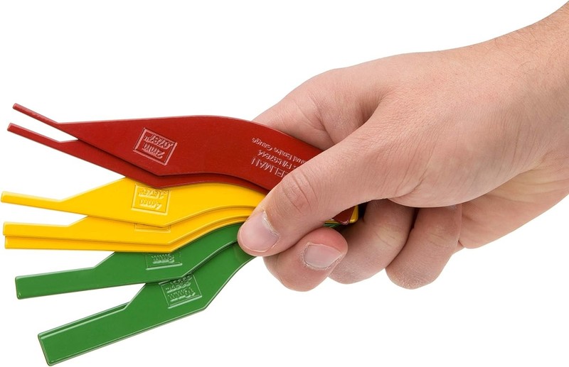 Steelman 8-Piece Brake Lining Thickness Gauge Set for 1-Pack, gallery