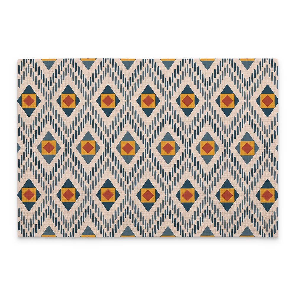 Desertscape 4-Pack Poly-Cotton Blend Placemats Manufactured in The USA