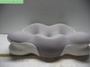 Cervical Neck Pillow, Memory Foam Gray 24" x 14" x 6" gallery