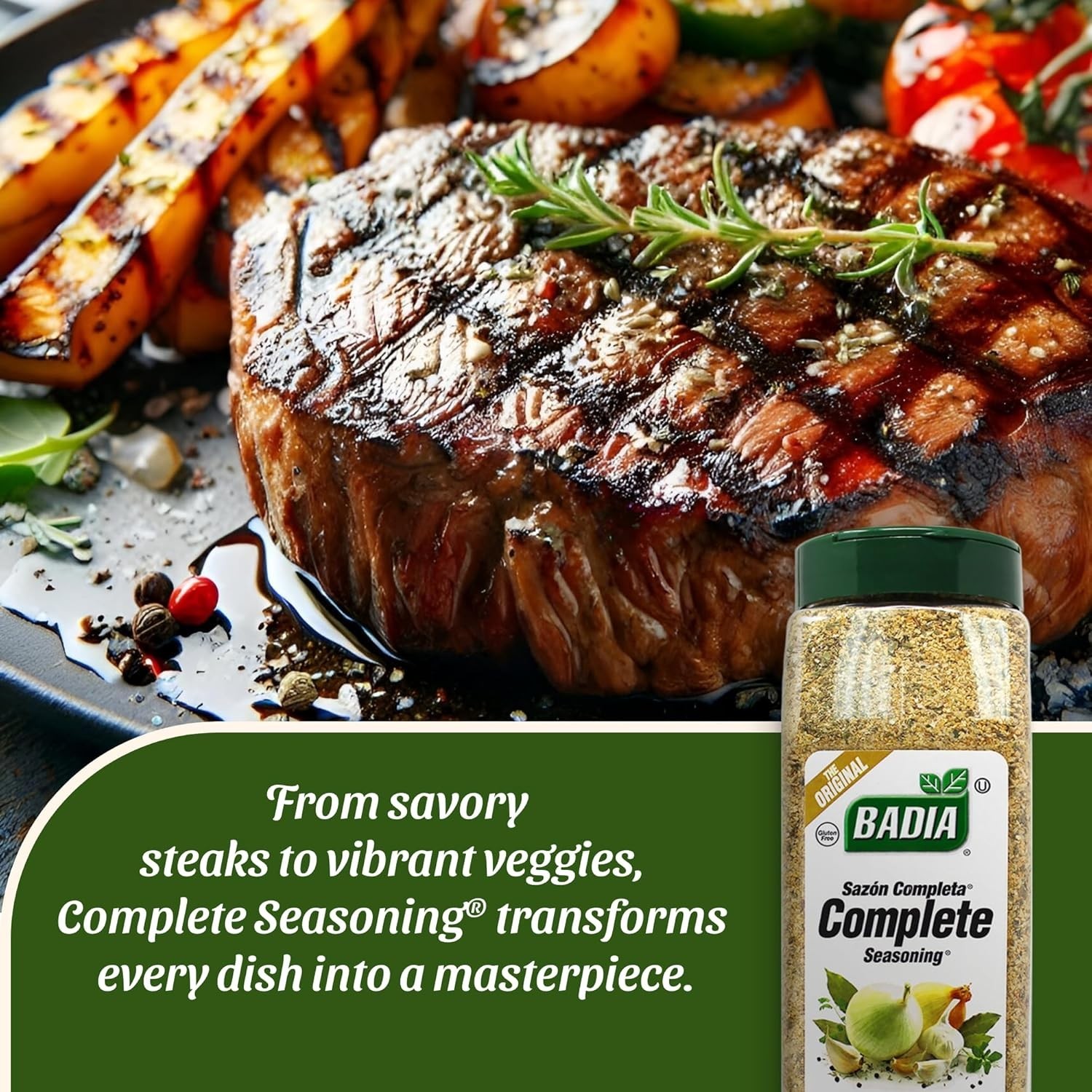 Complete Seasoning 28oz All-Purpose Spice Blend Garlic Onion Salt Pepper Herbs gallery