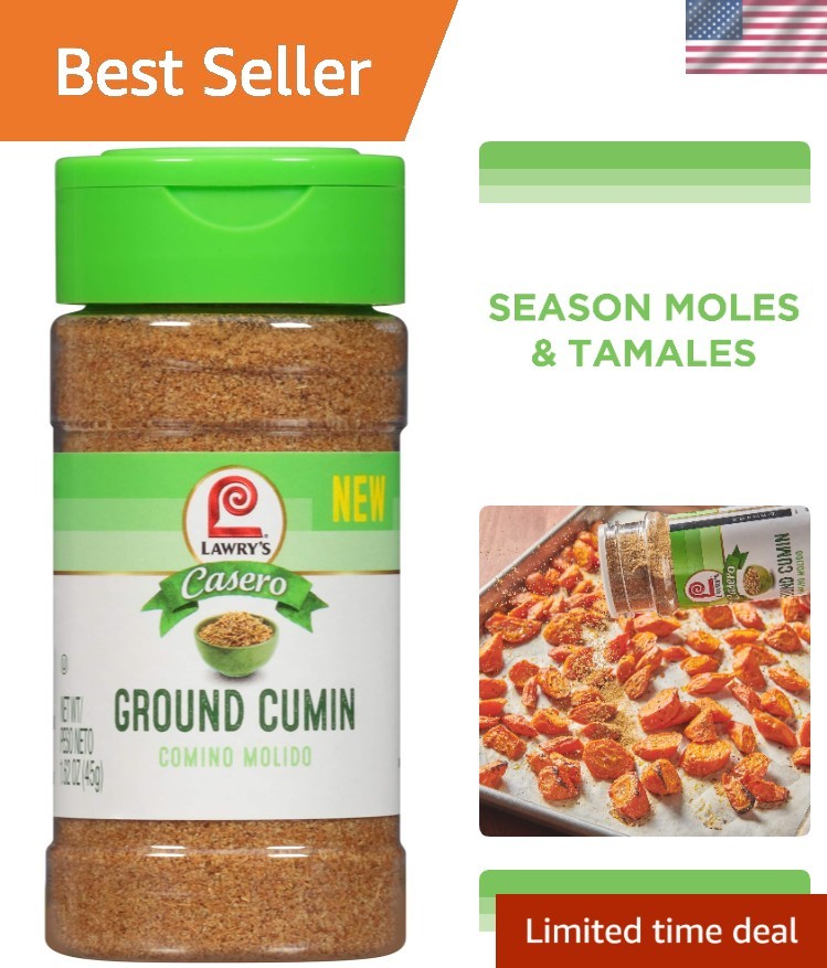 Ground Cumin 1.62 oz - Versatile Powder for Tacos, Curries & Marinades gallery