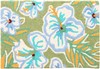 Jellybean Tropical Hibiscus Accent Rug 20x30 Machine Washable Indoor Outdoor gallery