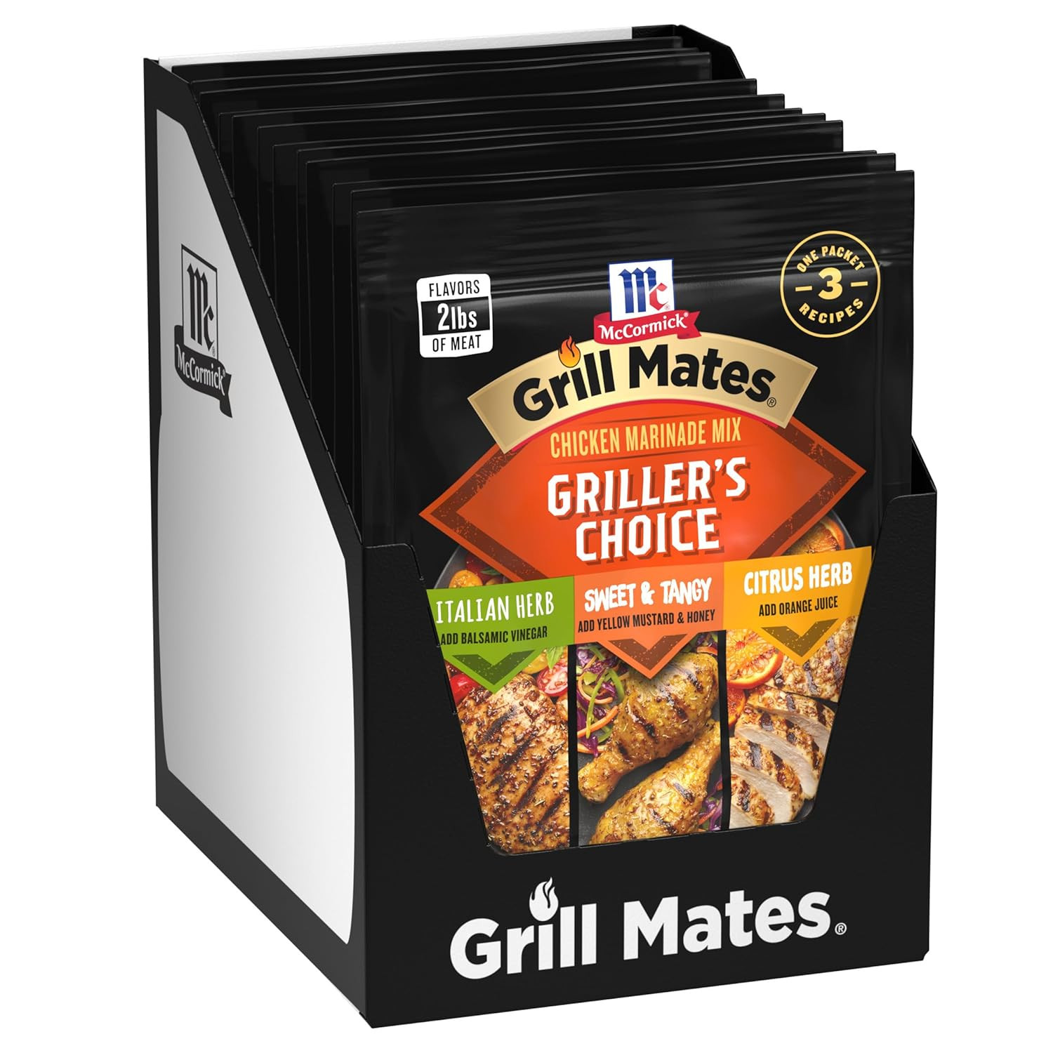 Mccormick Griller’s Choice Chicken Marinade 1.12oz Pack of 12 Bold Flavor gallery