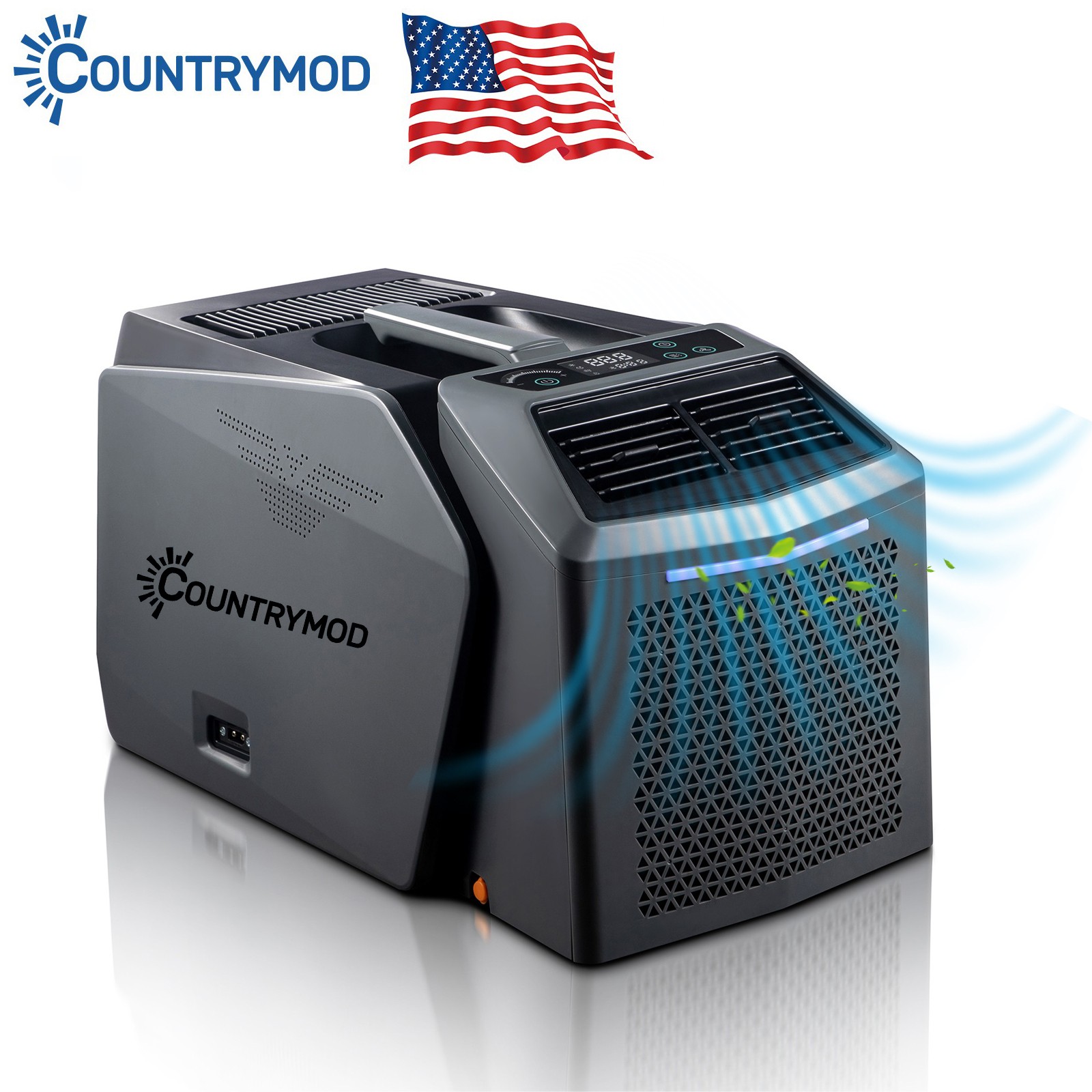 48V DC & 110V AC Smart Split Portable Air Conditioner 5000 BTU Cool for Outdoor gallery
