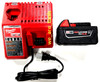 New Milwaukee Resistant Battery 48-11-1850R 5.0 AH M18 , Charger 18V 18 Volt gallery