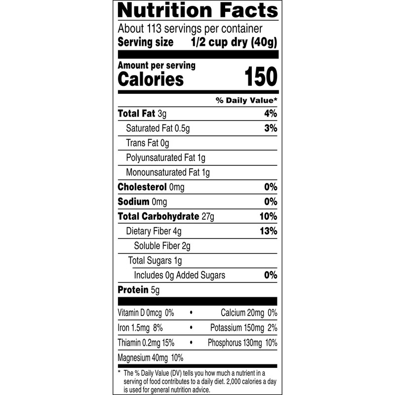 Quaker Old Fashioned Oats Oatmeal - Total 10 lbs - Non-GMO, 100% Whole Grain Oat gallery
