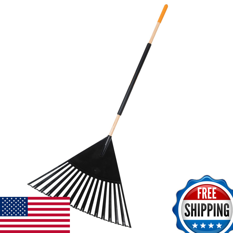 True Temper 20212011 Clog Leaf Rake Hardwood/Steel Handle 30 In. For Leaves gallery