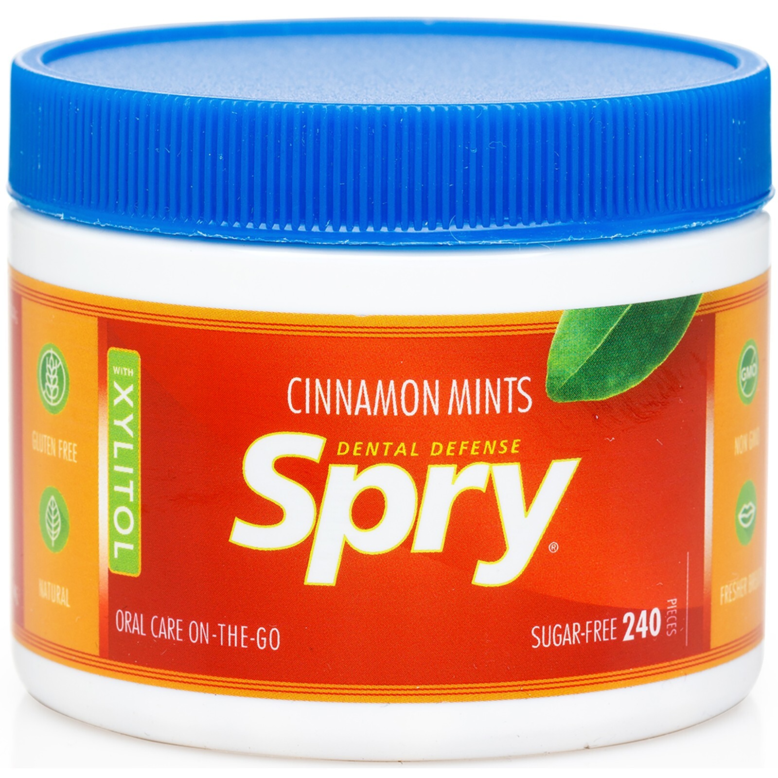 Spry Xylitol Natural Cinnamon Mints Sugar Free Candy - 240 Count (Pack of 1) gallery