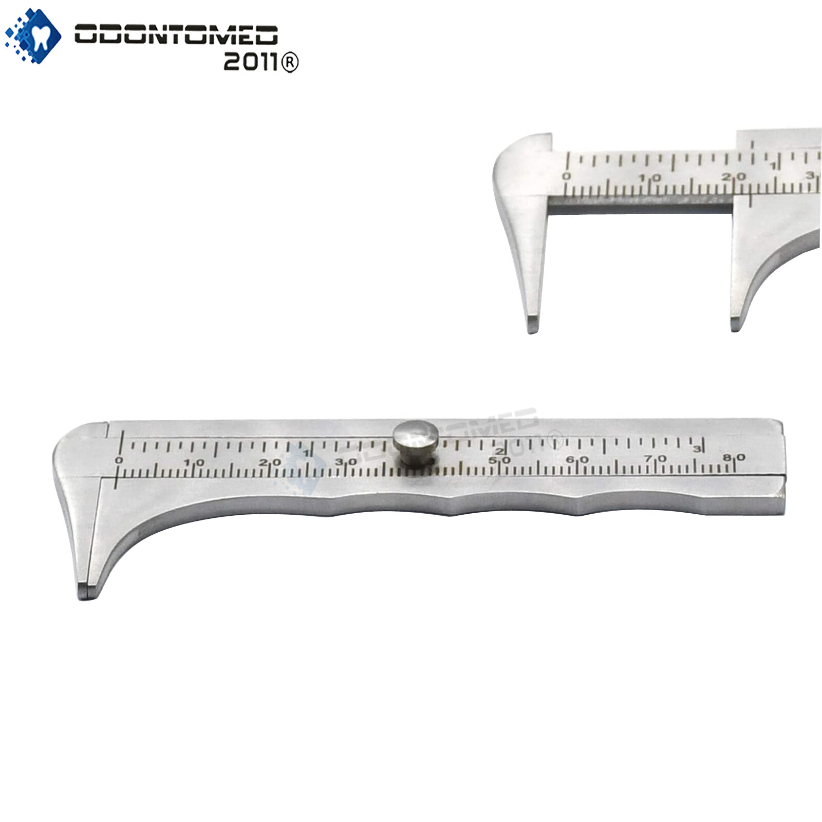 0-80MM Measuring Tool Gauge Double Scale Mini Sliding Depth Vernier Caliper Home gallery