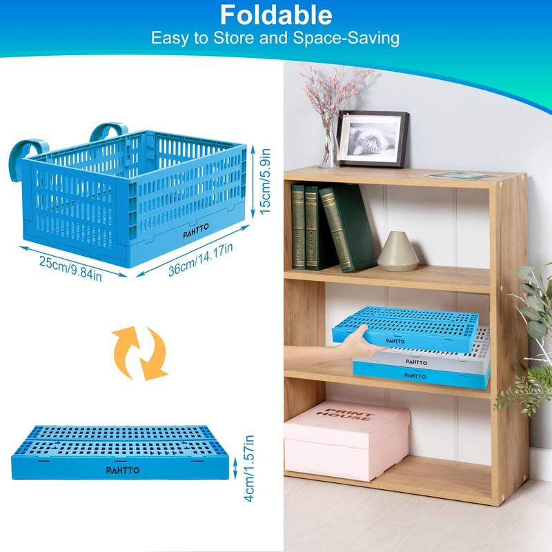 Pahtto Poolside Storage Basket Foldable Above Ground Pool Storage Basket For gallery