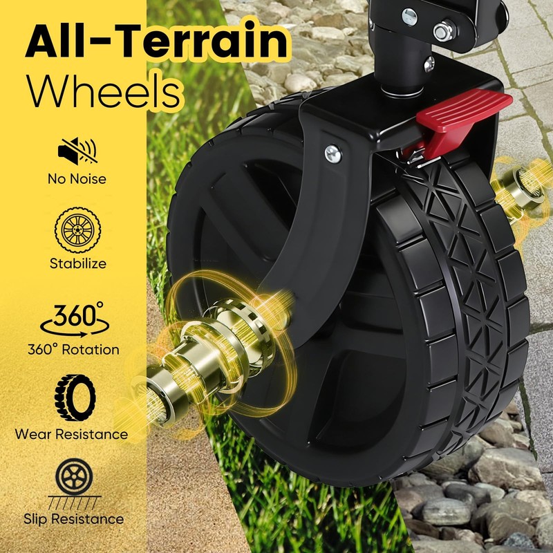 New Sekey 48''L Collapsible Foldable Extended Wagon with 660lbs Weight Capacity gallery