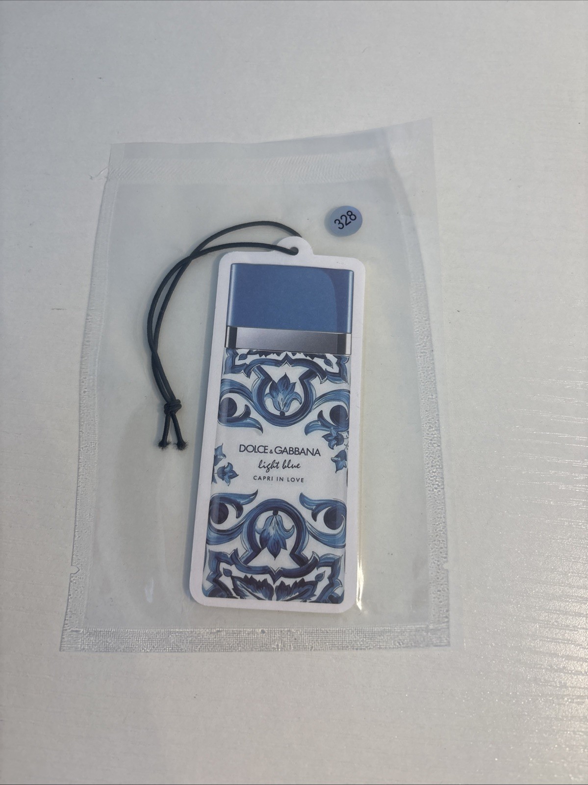 Dolce & Gabbana Light Blue Capri In Love Scented Car Freshener New Sealed gallery