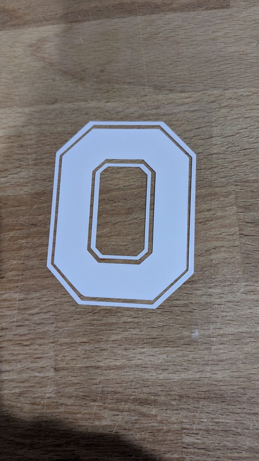 Ohio State Buckeye O Block vinyl decal gallery