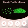 1000-Pack Glow in the Dark Rocks, 0.31"-0.43" Resin Pebbles Stones [Cyan] gallery