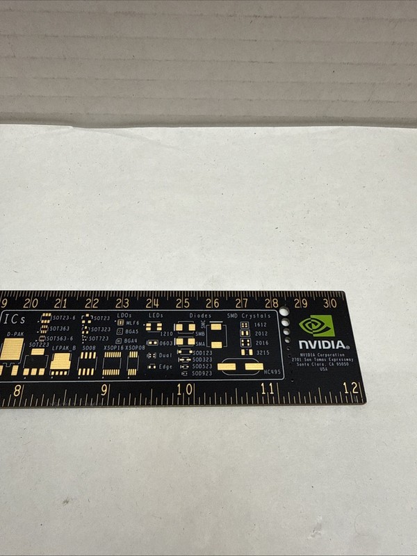 NVIDIA GeForce GTX PCB Engineering Ruler 1st Generation 12" gallery