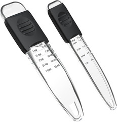 Adjustable Measuring Spoons Set – 9 in 1, BPA-Free, Fits Spice Jars