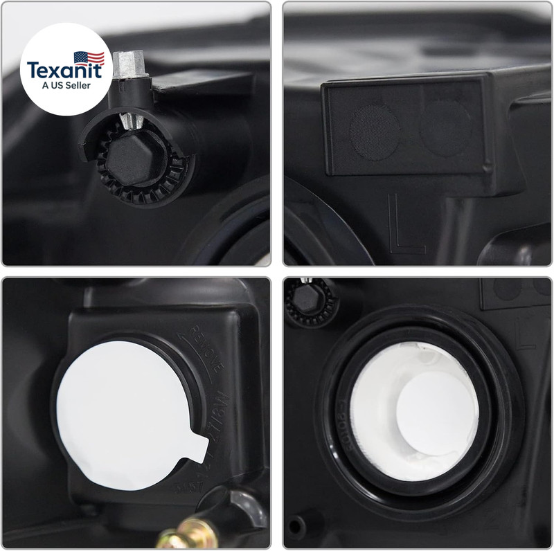Headlight Assembly for 2009-2012 Dodge Ram 1500 2500 3500 Pickup Single Beam Chr gallery