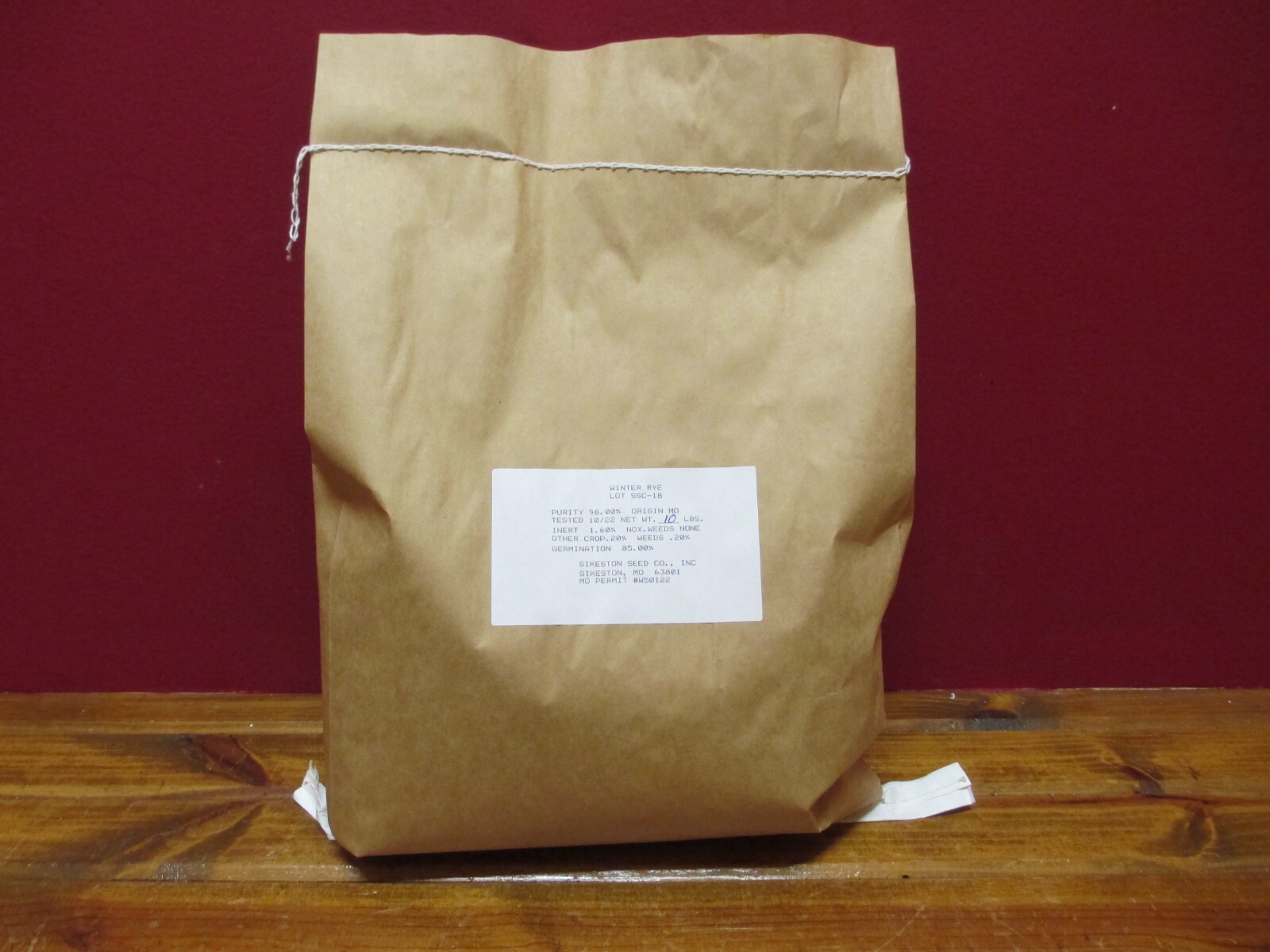 10 LBS WINTER RYE SEED Deer Food Plot Garden Cover Crop Horse Cattle Pasture gallery