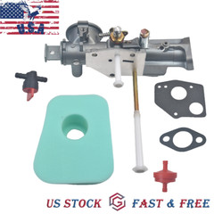 Carburetor & Air Filter For Briggs & Stratton 299437 297599 Engine Mower Carb