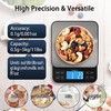 BOMATA Large Kitchen Scale with 0.1g/0.001oz High Precision, 5kg/11lb Bakery ... gallery