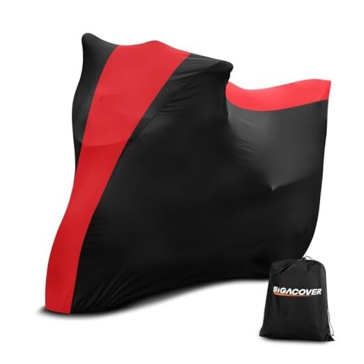 Indoor Motorcycle Cover, Soft Stretch Elastic Dustproof XXL(104 x 41 x 49 in) gallery