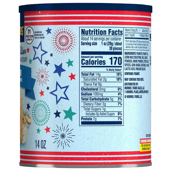 PLANTERS Ranch Seasoned Peanuts Limited Edition, 14 oz gallery