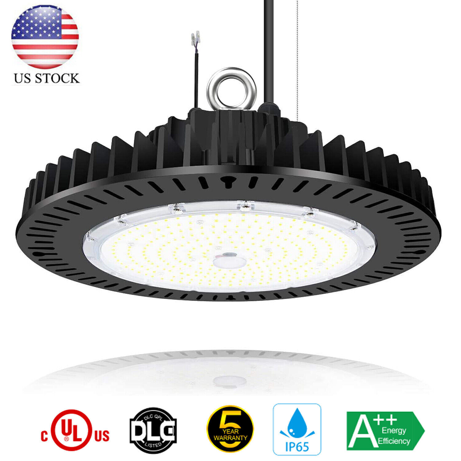 150W 200W 240W UFO LED High Bay Light Factory Warehouse Shop Industrial Lighting gallery