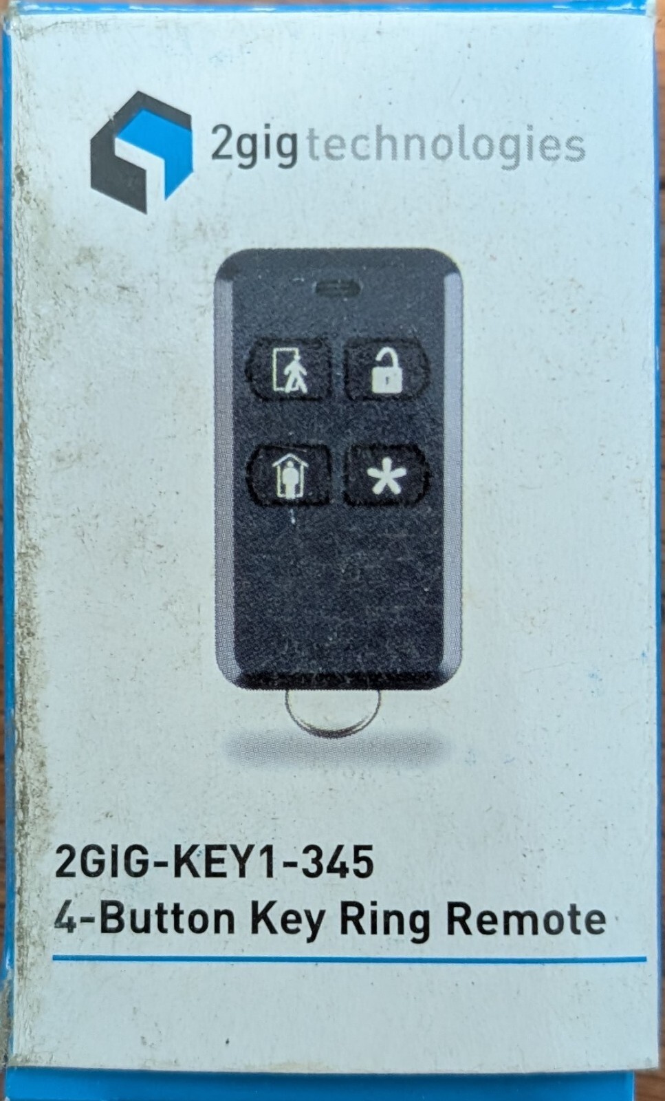 2 GIG TECHNOLOGIES 2GIG-KEY1-345 - SAME DAY SHIPPING gallery