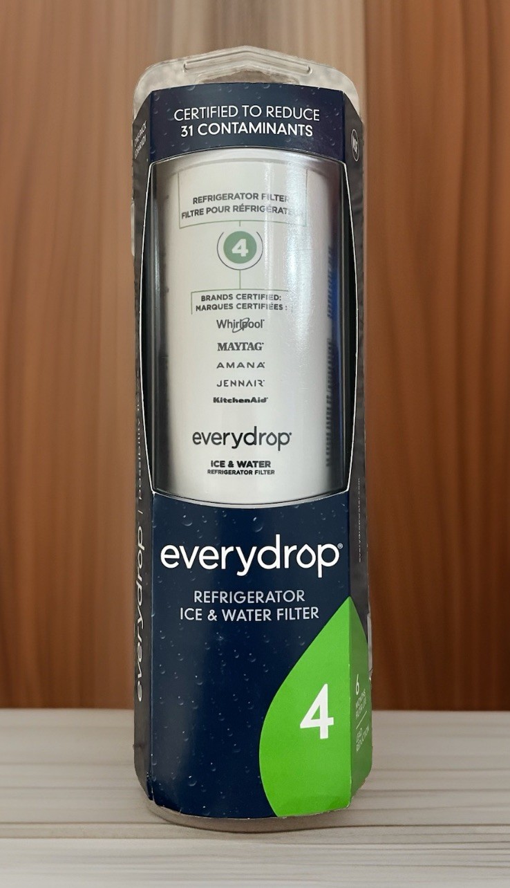 NEW (1) Whirlpool EDR4RXD1 EveryDrop Refrigerator Ice & Water Filter 6 Months gallery