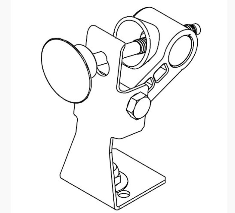 Kohler 1225458 Cam Assembly Kit - Angled Base (PAIR) (OEM) *NEW SEALED* gallery