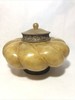 Large Decorative Resin Lidded Bowl. 10” Tall x13” Centerpiece Dish. Art Nouveau gallery