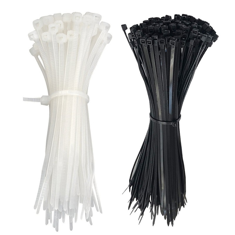 1000PCS Cable Ties 12"15" Heavy Duty Nylon Wire Zip Ties UV Resistant Wrap Strap gallery
