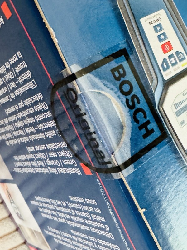BOSCH Professional Measuring Tools Tool Multi Detector GMS 120 NEW Original Box gallery
