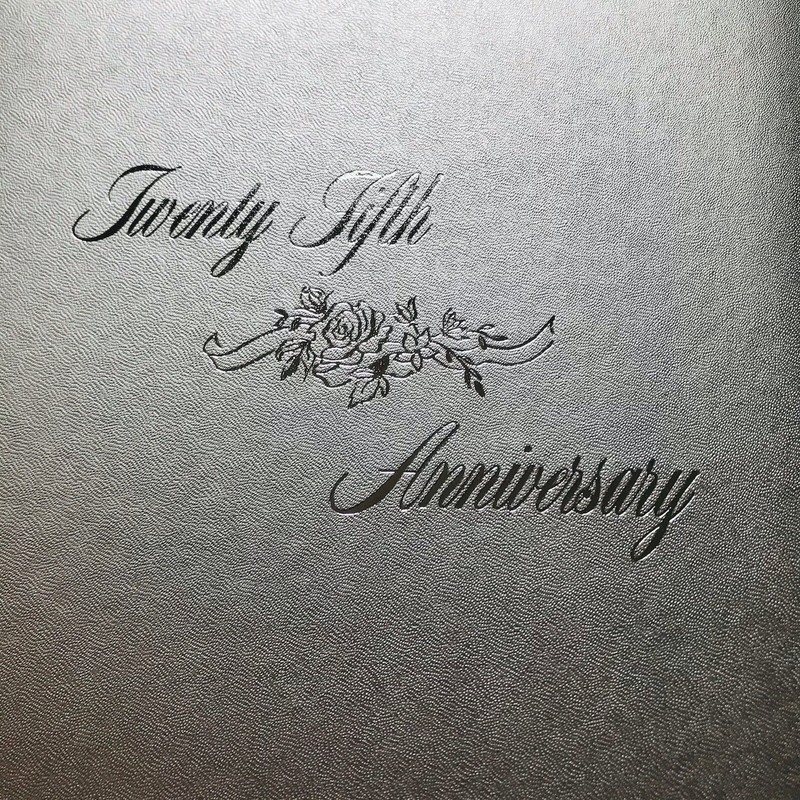 Samuel Ward Twenty Fifth Silver Anniversary Wedding Memory Book HB 1970 gallery
