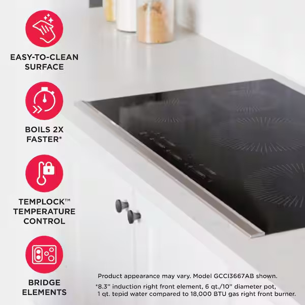 Frigidaire Gallery 30" Induction 4-Element Cooktop - GCCI3067AB gallery
