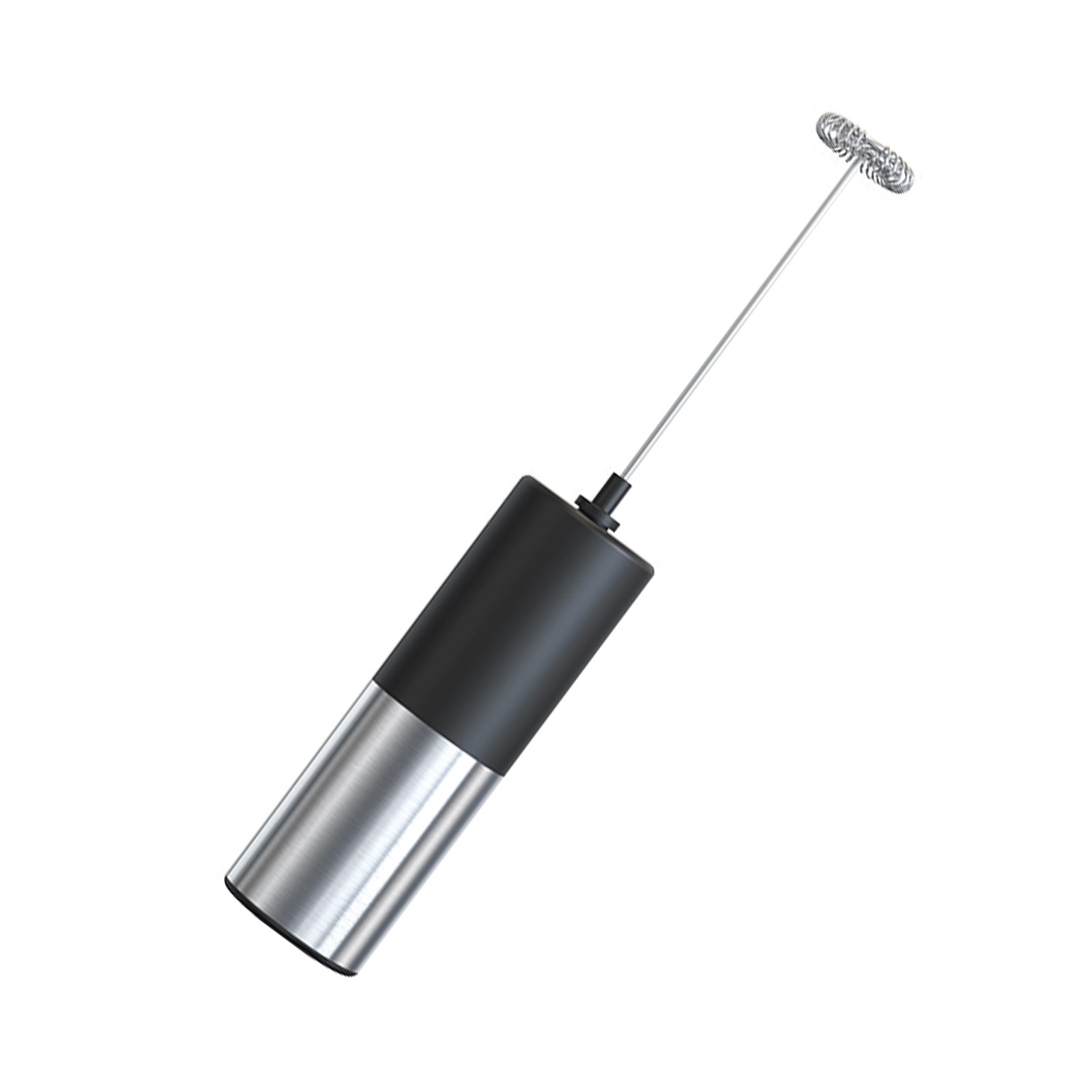 ABS & Stainless Steel Mini Electric Milk Frother Whisk Frother Handheld Tool c gallery