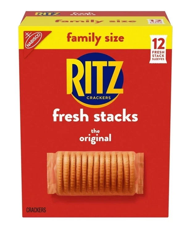 RITZ Fresh Stacks Original Crackers, Travel Snacks, Family Size, 17.8 oz (12 Mul gallery