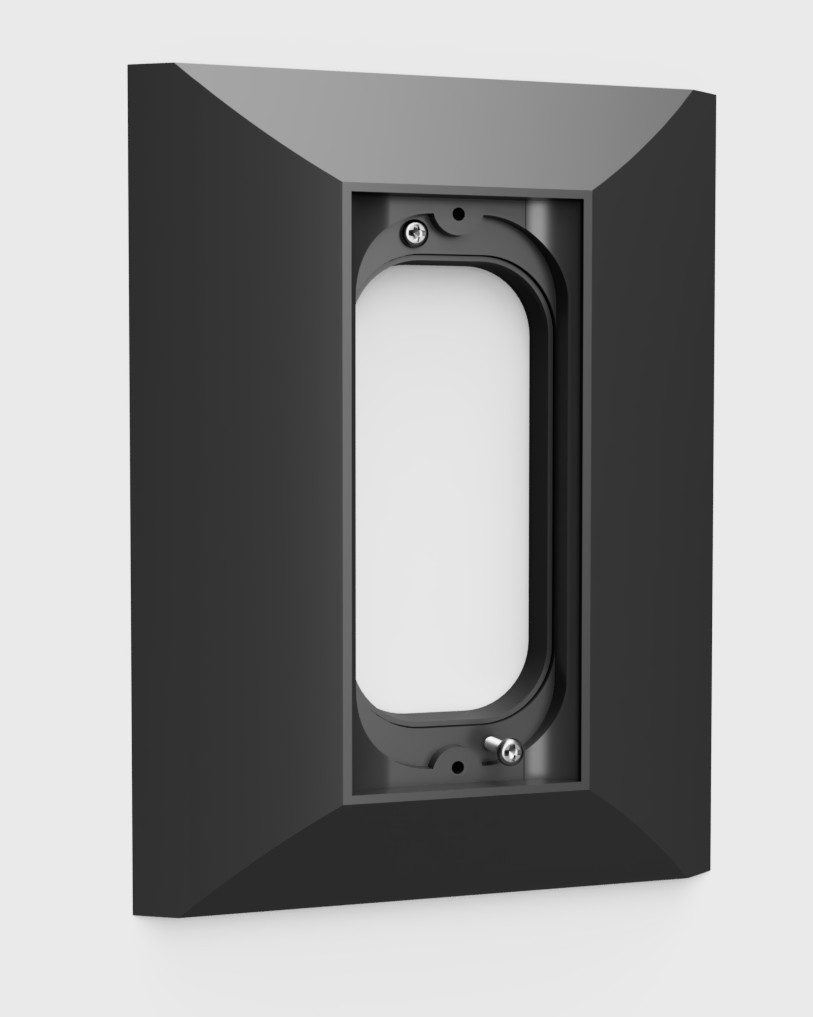 5AT3T5 Ring Video Doorbell adapter plate NUTONE and M&S intercom. Hidden screws gallery