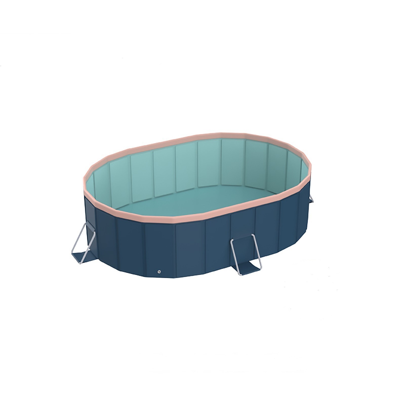 1.8m PVC Folding Pool, Non-Inflatable, for Outdoor Patio, Garden & Beach gallery