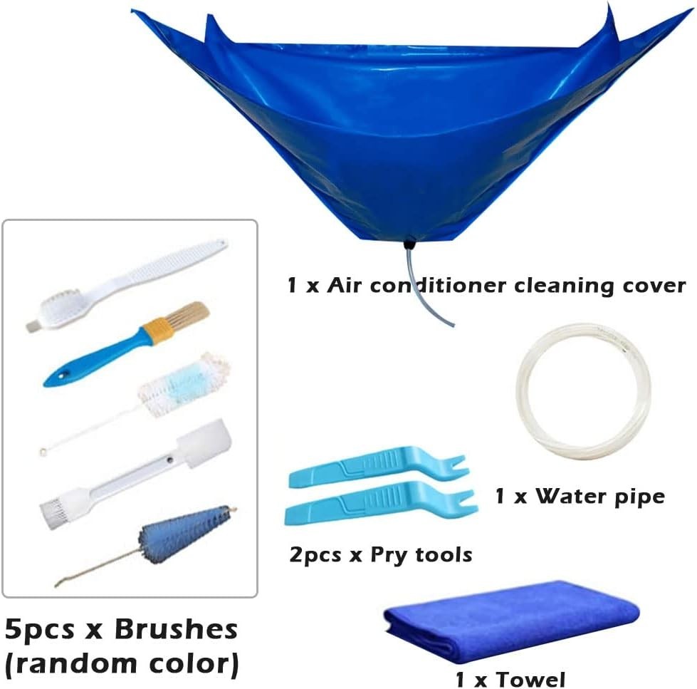 Wall Mounted AC Protector Bag and Cleaning Tools - Hassle-Free Maintenance gallery