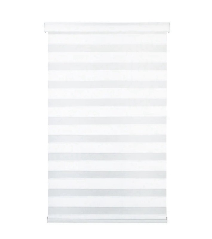 Origin21 White Light Zebra Roller Shade 39 x 64 in White Light Filtering gallery