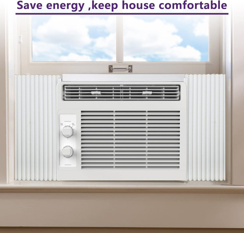 Window Air Conditioner Foam Insulation Panels,Window AC Side Panel Kit,Summer an gallery