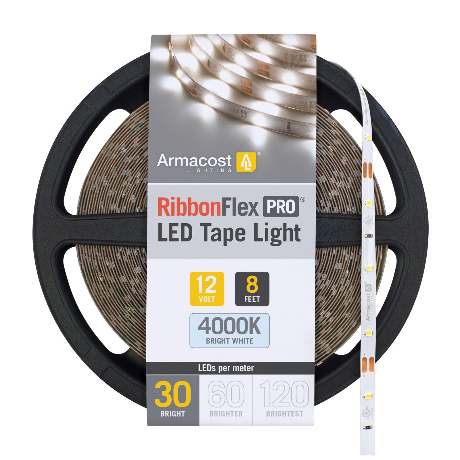 Armacost Lighting 151210 LED Tape Lighting 30/400 series Bright White 4000K 8... gallery