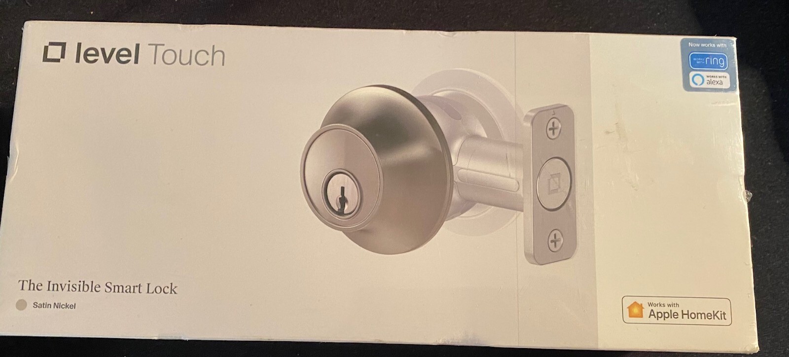 2 Level Touch Invisible Smart Lock (C-L12U) Satin-Nickel *NEW & Sealed* gallery
