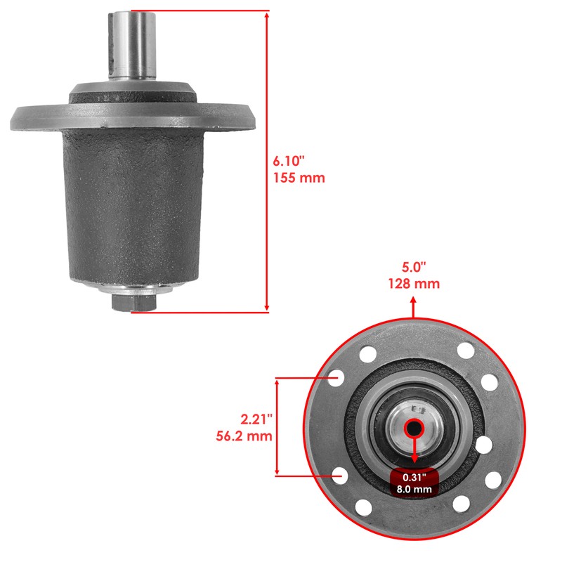 Celox 08723100 58802300 08910700 58803600 Spindle for Ariens Gravely 3x gallery