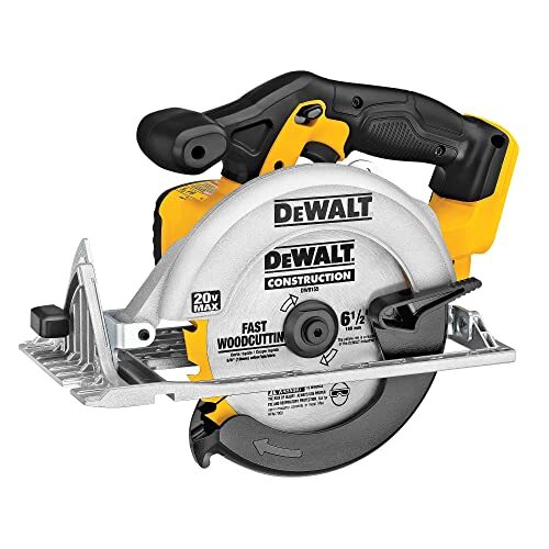 DEWALT 20V MAX Circular Saw, 6-1/2-Inch Blade, 460 MWO Engine, 0-50 Degree Bevel gallery