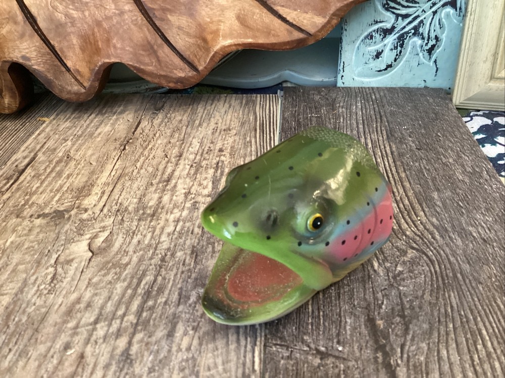 Rainbow Trout Napkin Holders Rustic Cabin Lodge Camp Fishing Dinnerware FISH