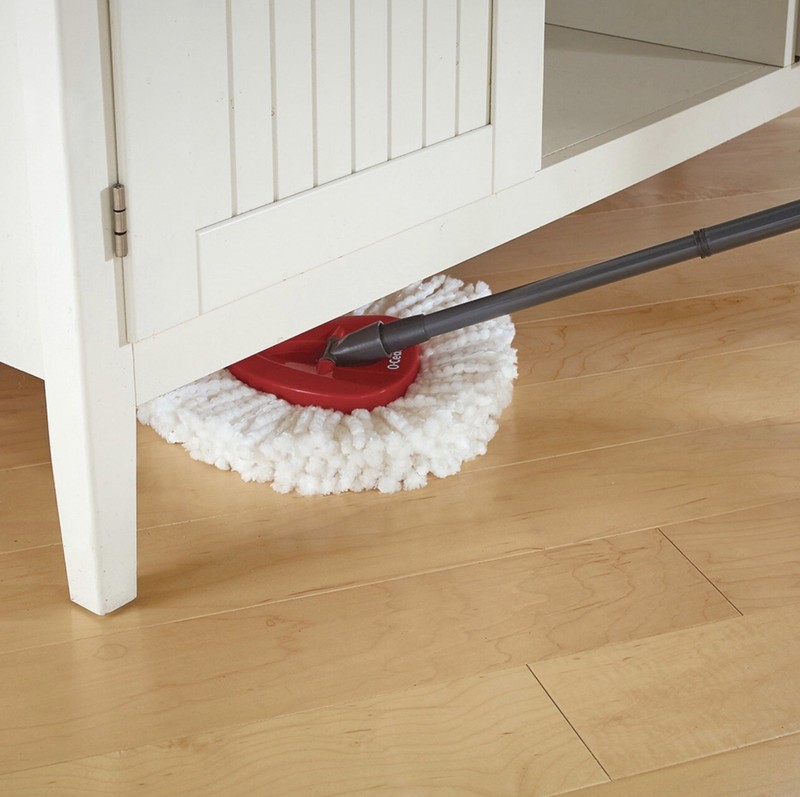 O-Cedar Easy Wring Spin Mop & Bucket System with 3 Extra Refills gallery