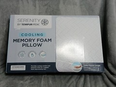 Serenity by Tempur-Pedic Cooling Memory Foam Pillow – Standard