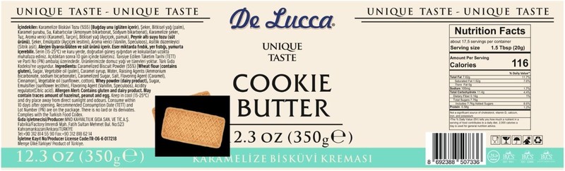 De Lucca Vegan Hazelnut Spread & Cookie Butter Bundle - 3 Pack gallery